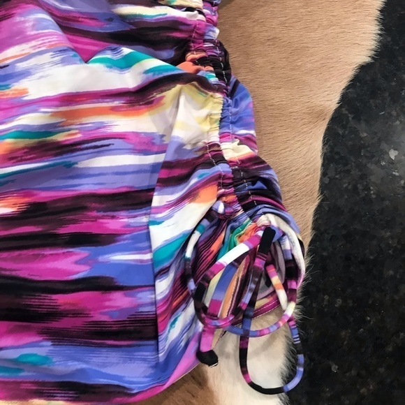 Love your Assets Spanx Rauched Tankini Top Small - Picture 2 of 8